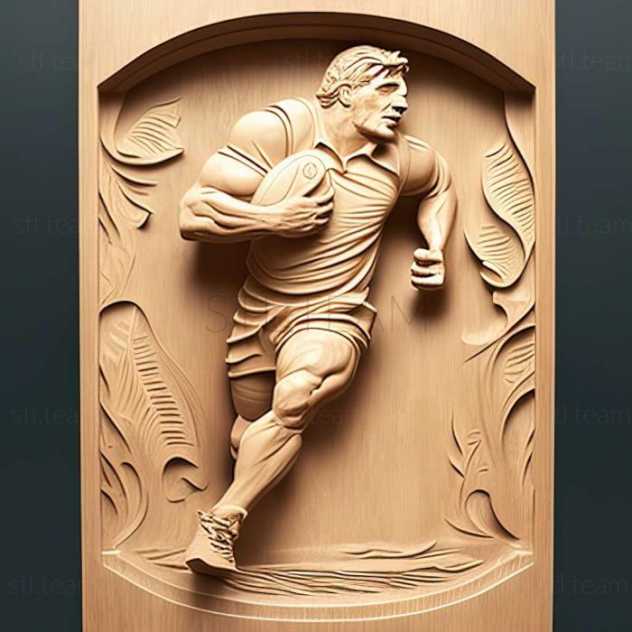 3D model Rugby 15 game (STL)